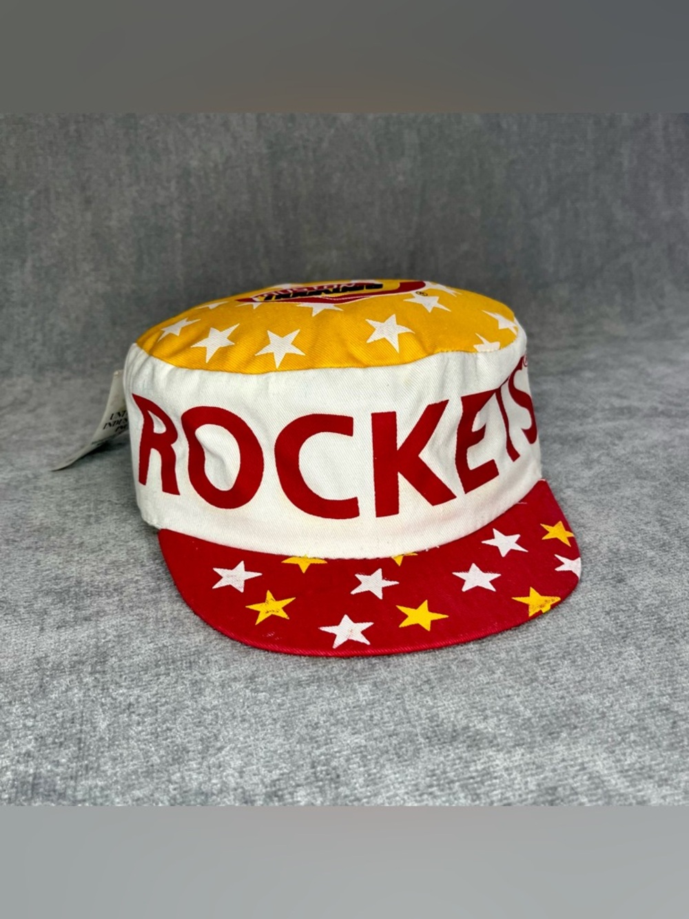Kids NBA Houston Rockets Bucket‎ Stretch Hat 1990’s Vintage